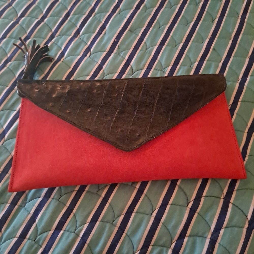 Cocobolo Envelope Clutch